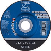 Круг шлифовальный PFERD SG STEEL