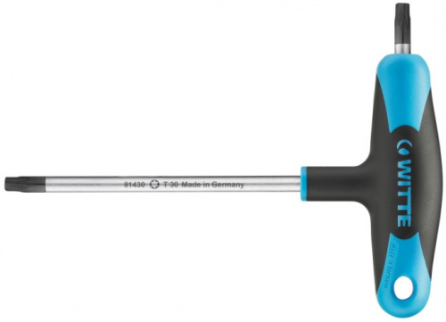 Отверткас Т-образной рукояткой WITTE PRO T-BAR T (TORX)