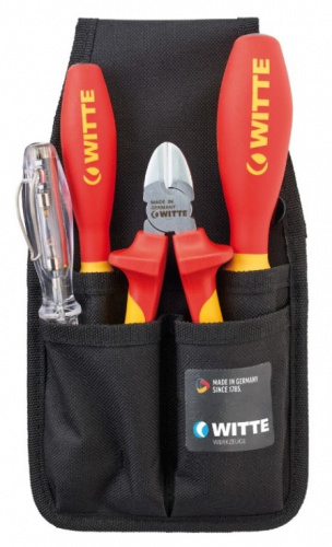 Набор диэлектрического инструмента WITTE MINISET 4 VDE 4 пр.