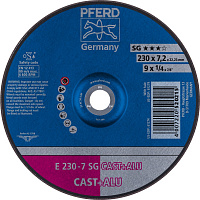 Круг шлифовальный PFERD SG CAST+ALU