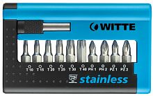 Набор бит c битодержателем WITTE MAXX COMBIT-BOX STAINLESS 11 пр.
