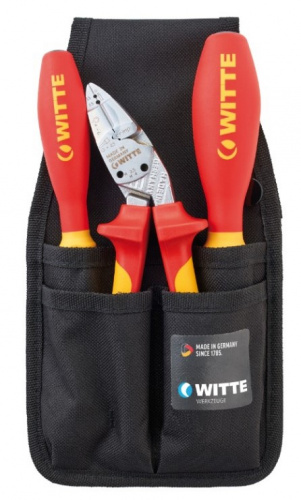 Набор диэлектрического инструмента WITTE MINISET 3 VDE 3 пр.
