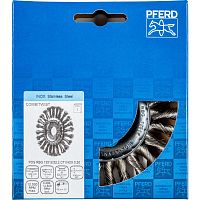 Щетка дисковая плетеная PFERD RBG INOX